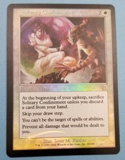 Solitary Confinement - FOIL - NM - MTG Judgment Magic the Gathering