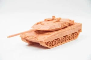 Impreso en 3D 1/87 Alemania Leopardo 2A6 Tanque de Batalla Principal Sin Pintar Kit Modelo - Imagen 1 de 4