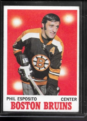 1970-71 Topps - #11 Phil Esposito - Image 1 of 2