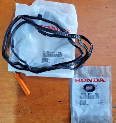 Junta de cubierta de válvula genuina Honda OEM 2.0 con sello nueva sellada 2016-20 Foto 1 de 4