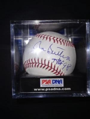 DON SUTTON HOF 98 Signed/Autographed Baseball Dodgers PSA/DNA MINT 9! SEALED - Image 1 of 4