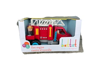 Battat - Camión de Bomberos VROOM Figura Bombero 18+ Rojo Blanco Niños Juguete Infantil - Imagen 1 de 3