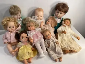Baby Doll Wholesale Lot of 9 w/ 22" Bubba Chubbs Vogue Bo Peep Ginny Baby AmChar - Picture 1 of 23