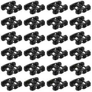 24pcs HO Scale 1:87 Friction Bearing Truck 33" Plastic Wheel 2-Spring Bogie - Picture 1 of 6