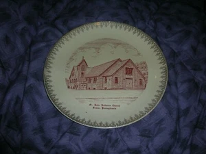 Placa de coleccionista Iglesia Luterana San Lucas Venus Pennsylvania - Imagen 1 de 1
