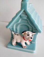 RARE 1960s WADE DISNEY KENNEL MONEY BOX - LUCKY from 100 and 1 DALMATIONS