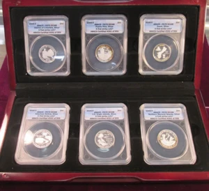 2009 S Silver 25C Territories~ ANACS PR70 DCAM Box Included - Picture 1 of 8