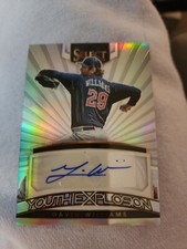 2023 Panini Select Baseball  Gavin Williams /99 Auto Prizm Card Youth Explosion