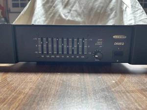 Biamp D60EQ, Power Amplifier, 9 Band Graphic Equalizer. - Picture 1 of 3