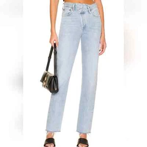 Agolde Criss Cross Straight Jean in Dimension size 32 NWT - Picture 1 of 16
