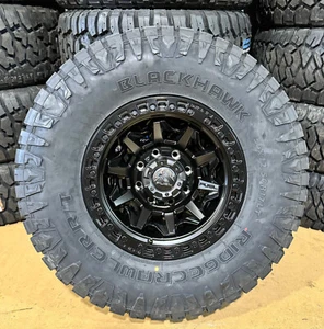 17x9 Fuel D694 Covert Wheels 35" AT RT Tires 8x170 Ford Super Duty F250 F350 - Picture 1 of 6