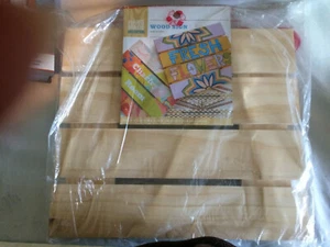 HAND MADE MODERN Wood Sign ready to finish/paint Pallet Wood DIY NWT - Picture 1 of 4