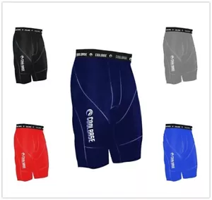 Pantalones cortos de compresión debajo de la base para hombre CoolBase camisa armadura negra regalo - Imagen 1 de 6