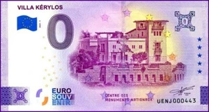 UENJ / VILLA KERYLOS / BILLET 0 € / NULL EURO-SCHEIN / 0 € 2023-1 - Picture 1 of 1