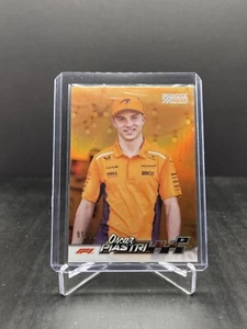 2024 Paddock Pass Fórmula 1 F1 Oscar Piastri cromo naranja refractor 91/99 #8 - Imagen 1 de 2