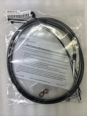 Línea de freno delantero superior ABS Magnum para Harley Davidson Touring SM8 2014-2024 Foto 1 de 4