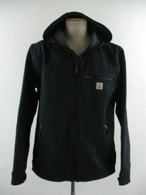 Carhartt Men's sz XLT Black Crowley Hooded Jacket Softshell Rain Defender 101300 - Image 1 of 4