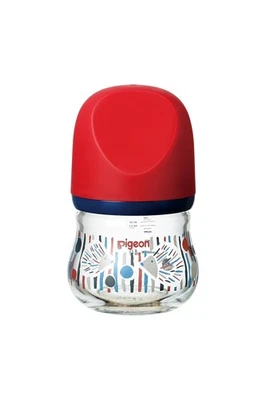 Mamadeira Pigeon Breastfeeding My Precious Hedgehog vidro resistente ao calor 80ml - Imagem 1 de 4