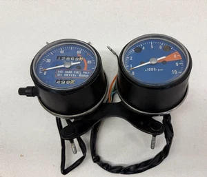 VINTAGE HONDA XL350 XL 350 SPEEDOMETER RPM GAUGE GAUGES VINTAGE 1970'S - Imagen 1 de 11