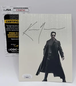 Keanu Reeves Signed The Matrix Photo Print JSA COA Actor Neo John Wick  - Picture 1 of 1