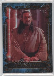2016 Topps Star Wars Masterwork Show of Force Canvas 27/99 Qui-Gon Jinn 1cc7 - Picture 1 of 3