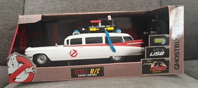 Ghostbusters Remote Controlled Ecto-1 Toy Vehicle - Jada Toys; Hollywood Rides - Image 1 of 4