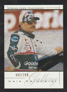 2003 Press Pass Trackside Dale Earnhardt Gallery GOLD #DEG21 SP Insert #092/200 - Picture 1 of 1