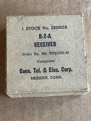 Receptor de teléfono/radio R-2-A NOS Foto 1 de 4