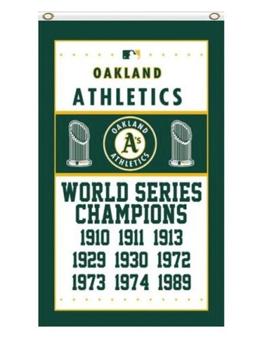 Oakland A's Flag 3x5ft Banner Polyester Baseball World Series athletics010 Cover