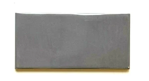 3x6 Bella Artisan Finish Grafito Ceramic Subway Tile MADE IN USA (1SF/ 8PC pack) - Picture 1 of 4