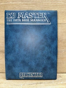 RARE DB Master Data Base Manager Guide par Stoneware Microcomputer Apple II 1980 - Photo 1/19