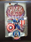 Marvel Comics Silver Age Captain America Action Figure 1999 Toy Biz Sealed