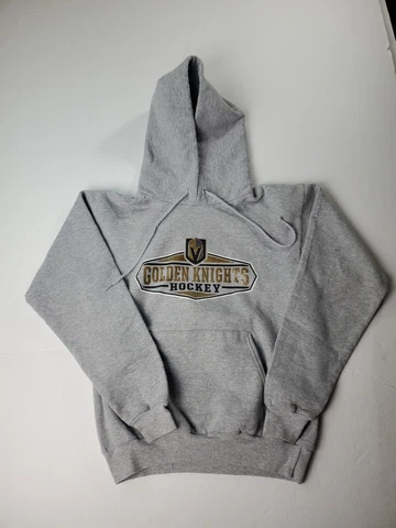 Vegas Golden Knights Hoodie Small Womens Gray Pullover Sweatshirt NHL Team Cover
