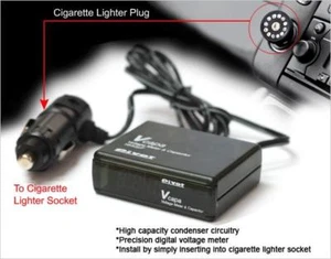 VCapa Voltage Stabilizer LED Display Power Booster V Capa Fuel Saver - Picture 1 of 10