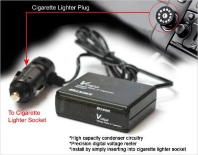 VCapa Voltage Stabilizer LED Display Power Booster V Capa Fuel Saver - Image 1 of 4