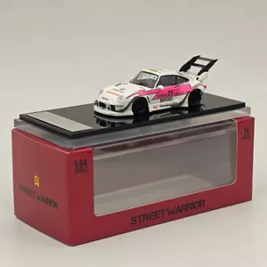1/64 SW RWB 993 Rauh-Welt Modificado Rosa #23 Ala Alta Diecast Modelo Coche Limitado - Imagen 1 de 7