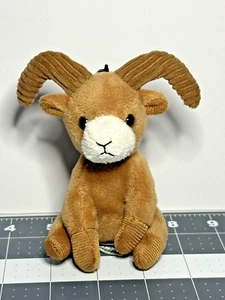 2019 Unipak Goat Ram Plush Backpack Clip Stuffed Animal - Picture 1 of 6