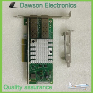 10Gbps Intel Dual Port PCI-E X520-DA2 E10G42BTDA Ethernet Server Adapter network - Picture 1 of 4