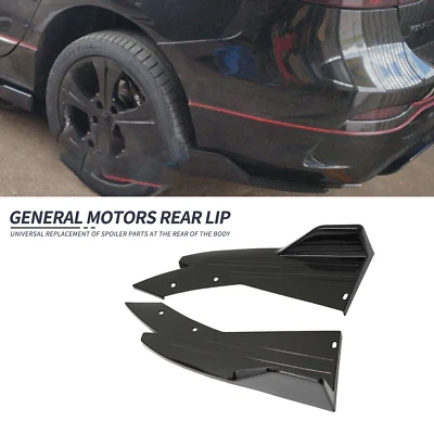 Car Rear Bumper Diffuser Splitter with Shark Fin Shape Side Skirts For Hyundai Foto 1 de 4