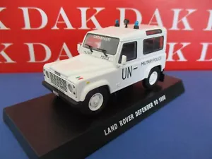 Die cast 1/43 Modellino Auto Carabinieri Land Rover Defender 90 United Nation MP - Foto 1 di 3