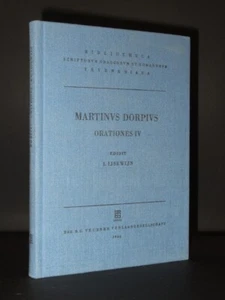 Martini Dorpii Naldiceni Orationes IV MARTINUS DORPIUS 1986 1st Edition Classics - Picture 1 of 6