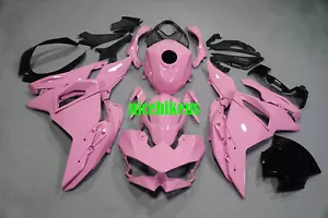 Glossy Pink Fairing Kit + Tank Cover Bodywork For Kawasaki NINJA 500 2024 2025 - Picture 1 of 2