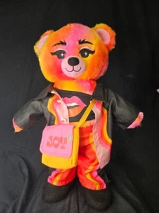 Peluche Build-A-Bear jade púrpura marrón relleno con accesorios - Imagen 1 de 4