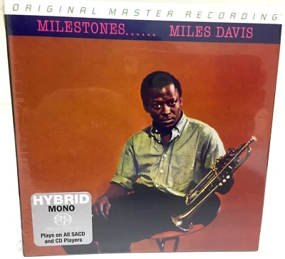 MILES DAVIS MILESTONES MFSL SACD DSD LtdEd Low#4063 UltraDisc Gain2™ Mint SEALED Foto 1 de 4