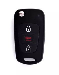 OEM Kia Soul 11-13 Keyless Remote Flip Key Fob NYOSEKSAM11ATX (AM11 MY) - Picture 1 of 3