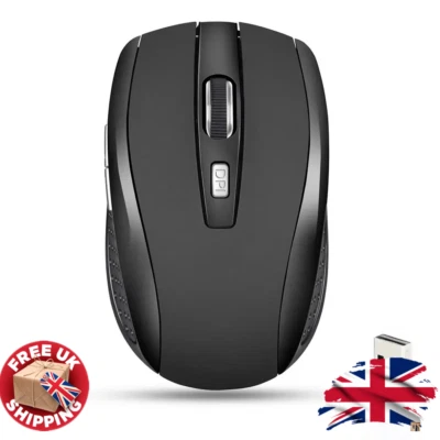Wireless 2.4G Mouse | Adjustable DPI | Portable Office Mouse UK - Image 1 of 4