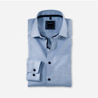 OLYMP® Luxor Modern Fit Pure Cotton Shirt/Blue - 15.5"/EU39  New Summer 2022