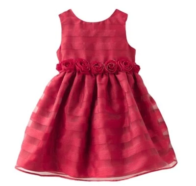 Marmellata Girls Fancy Red Dress Formal Party Holiday Wedding  Sizes 5 NWT - Image 1 of 4