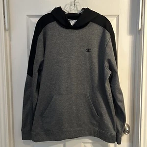 Champion Powertrain Womens XL Pullover Hoodie Warm CTRL Duofold Gray/Black - Picture 1 of 9