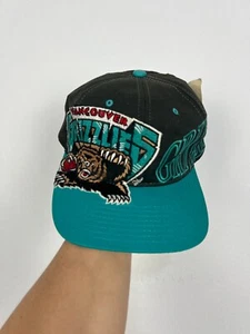Vintage 90's Starter Vancouver Grizzlies NBA Snapback Hat Cap Rare Size Adult - Picture 1 of 11